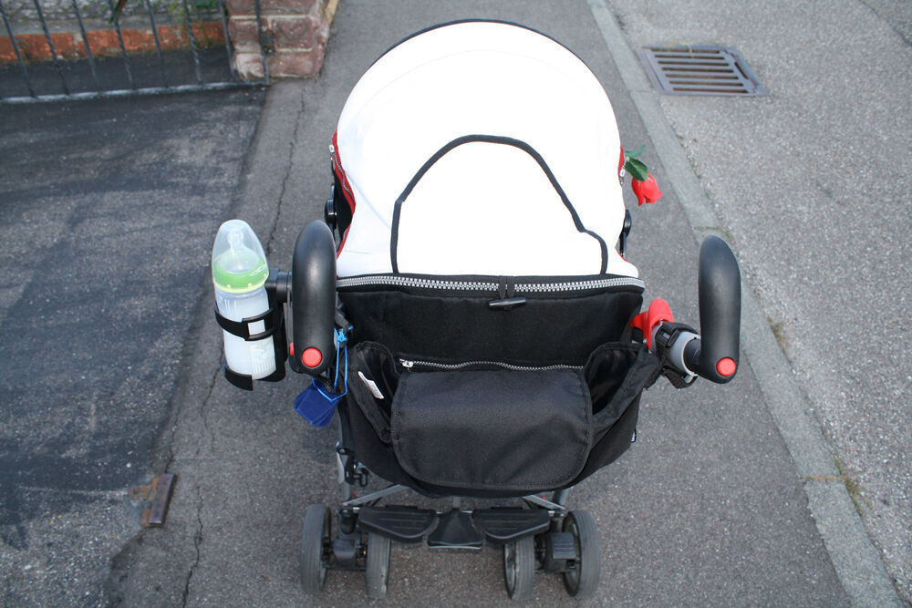 Toyvian Baby Buggy Becherhalter Flaschenhalter für unterwegs, tragbar, für  Kinderwagen, Getränkehalter (schwarz) : : Baby